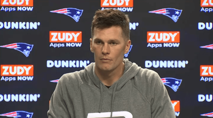 Brady, um dos maiores jogadores da história da NFL, deixou o New England Patriots após 20 anos para assinar com o Tampa Bay Buccaners, time da Flórida (25.out.2019)