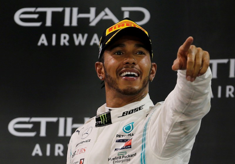 O hexacampeão da F1, Lewis Hamilton