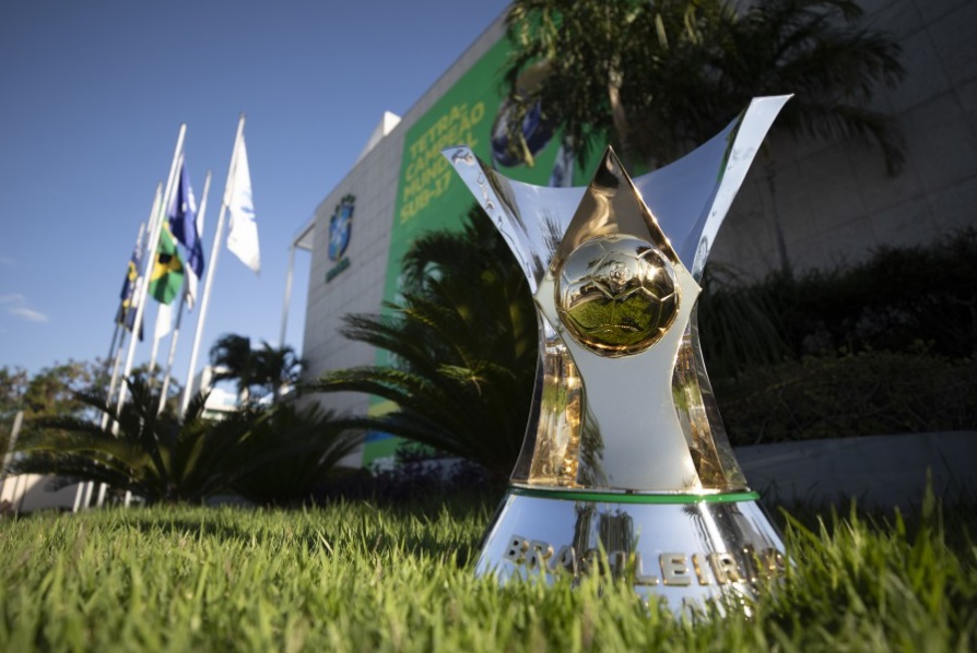 Taça do Brasileirão 2019 que foi vencido pelo Flamengo