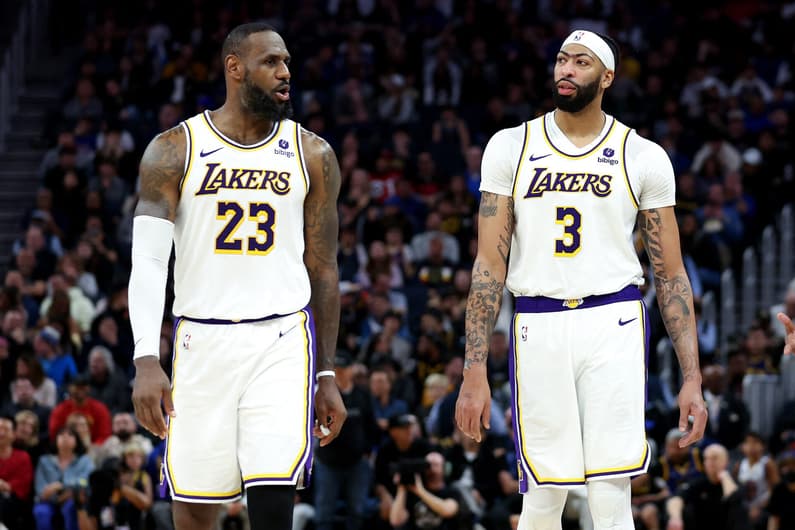 Anthony Davis e LeBron James / Los Angeles Lakers